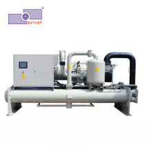 Low Temperature Glycol Water Cooled Screw Industrial Water Chiller